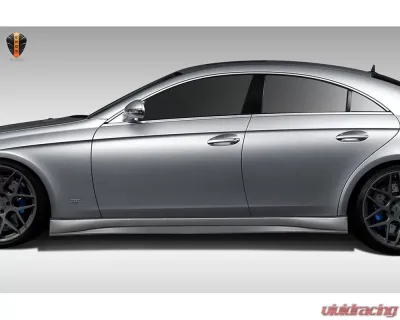 2006-2011 Mercedes CLS Class C219 W219 Eros Version 1 Side Skirts Rocker Panels - 2 Piece - 112067