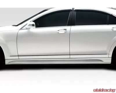 2007-2013 Mercedes S Class W221 Eros Version 3 Side Skirts Rocker Panels - 2 Piece - 112070