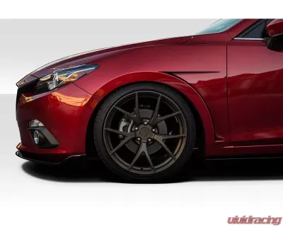 2014-2018 Mazda 3 Duraflex Macer Front Fenders - 2 Pieces - 118427