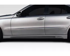 2003-2009 Mercedes Benz E Class W211 Duraflex Aiming Side Skirt Rocker Panels - 2 Pieces
