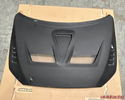 2008-2017 Mitsubishi Lancer / Lancer Evolution 10 Lancer Duraflex Race Hood - 1 Piece CLEARANCE - 114018