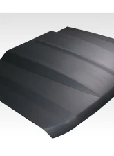 2014-2015 Chevrolet Silverado Duraflex 2" Cowl Hood - 1 Piece                                     - 117530 - Image 4