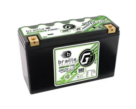 Braille 12 Volt/947 PCA/17.5 AMP Lithium Green-Lite Motorsports Right Battery