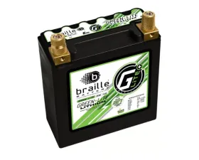 Braille 12 Volt/947 PCA/15.0 AMP Lithium Green-Lite Motorsports Right Battery
