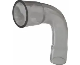 ATL Racing 1-1/4 inch I.D. 90 Degree Clear Flex Elbow