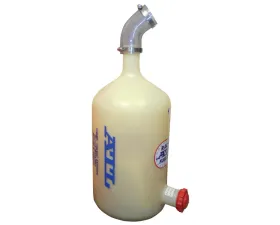 ATL Racing 5 Gallon Vent/Fill Bottle with Safety Foam Baffling & 45 Degree Elbow