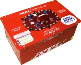 ATL Racing Complete Super Cell 100 Top Load Fuel Cell 8 Gallon 21x12x9 -6 Outlet