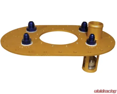 ATL Racing 1-1/2 inch Vent 6x10 inch Quick-Fill Plate Only - TF193A