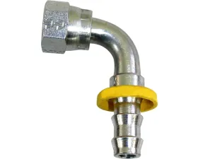 ATL Racing 3/8 ID #6 AN 90 Degree Push-Lock Hose End Fittings
