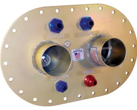 ATL Racing 6x10 inch Dual Fill Vent Plate