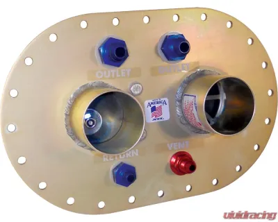 ATL Racing 6x10 inch Dual Fill Vent Plate - TF357