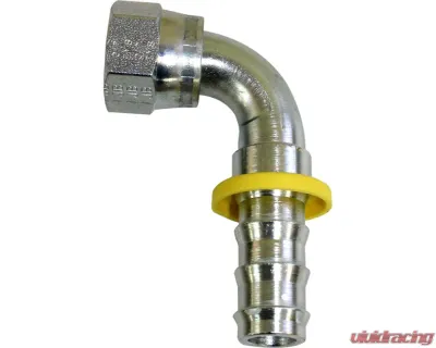 ATL Racing TF384 5/8 ID #10 AN 90 Degree Push-Lock Hose End Fitting - TF384