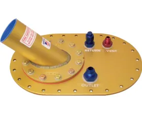 ATL Racing TF703 2-1/4 Inch O.D. Off-Set Remote-Fill Plate Paddle-Valve Assembly