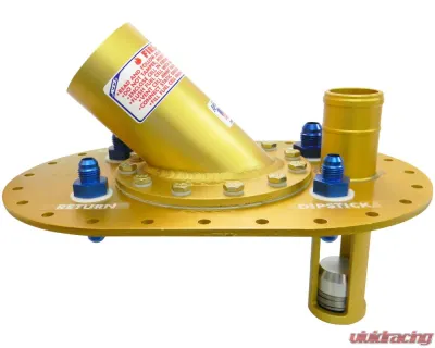 ATL Racing TF770 2-1/2 O.D 6x10 Inch Quick-Fill Plate Paddle Valve Assembly - TF770