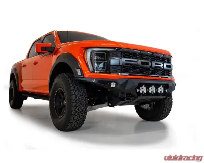 Addictive Desert Designs Bomber Front Bumper w/3 Baja Designs LP6 Light Mounts Ford Raptor | Raptor R 2021-2024 - F210014100103