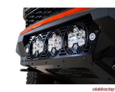 Addictive Desert Designs Bomber Front Bumper w/3 Baja Designs LP6 Light Mounts Ford Raptor | Raptor R 2021-2024 - F210014100103