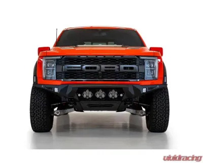 Addictive Desert Designs Bomber Front Bumper w/3 Baja Designs LP6 Light Mounts Ford Raptor | Raptor R 2021-2024 - F210014100103