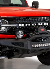 2021-2025 Ford Bronco Addictive Desert Designs Rock Fighter Front Bumper                                     - F230181060103 - Image 15