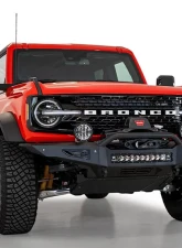 2021-2025 Ford Bronco Addictive Desert Designs Rock Fighter Front Bumper                                     - F230181060103 - Image 11