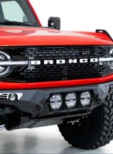 2021-2025 Ford Bronco Addictive Desert Designs Bomber Front Bumper                                     - F230194130103 - Image 11