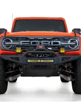 2022-2025 Ford Bronco Raptor Addictive Desert Designs Rock Fighter Front Bumper                                     - F260181060103 - Image 2
