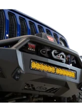 2020-2025 Jeep JL JLU JT Wrangler , Gladiator Addictive Desert Designs Stealth Fighter Front Bumper                                     - F960272110103 - Image 6