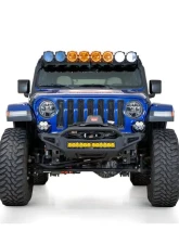 2018-2025 Jeep  JL JLU JT Wrangler , Gladiator Addictive Desert Designs Rock Fighter Front Bumper                                     - F964900010103 - Image 2