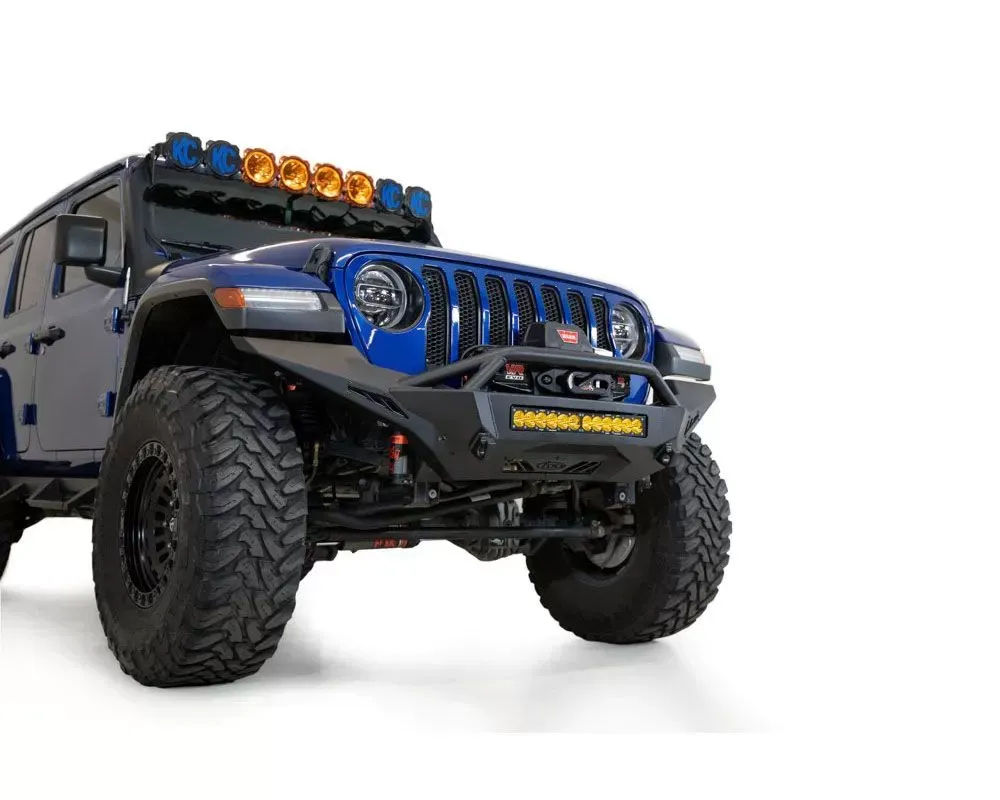 2020-2025 Jeep  JL JLU JT Wrangler , Gladiator Addictive Desert Designs Stealth Fighter Front Bumper - F960292110103