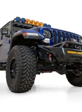 2020-2025 Jeep JL JLU JT Wrangler , Gladiator Addictive Desert Designs Stealth Fighter Front Bumper                                     - F960272110103 - Image 4