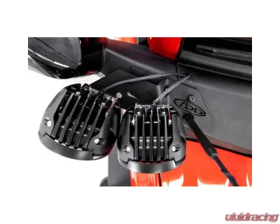 2021-2025 Ford Bronco | Bronco Raptor Addictive Desert Designs Dual Ditch Light Brackets - AC2301801NA