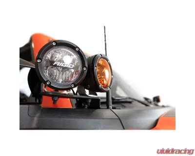 2021-2025 Ford Bronco | Bronco Raptor Addictive Desert Designs Dual Ditch Light Brackets - AC2301801NA