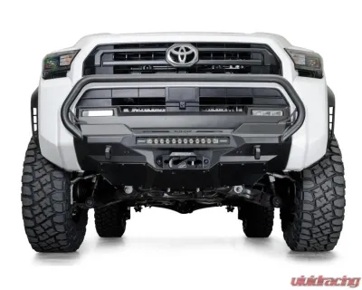 Addictive Desert Designs Stealth Center Mount Front Bumper with Top Hoop Toyota 4Runner 2025 - F710353070103