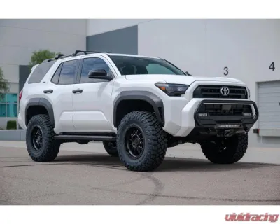 Addictive Desert Designs Stealth Center Mount Front Bumper with Top Hoop Toyota 4Runner 2025 - F710353070103