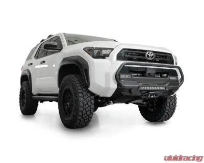 Addictive Desert Designs Stealth Center Mount Front Bumper with Top Hoop Toyota 4Runner 2025 - F710353070103
