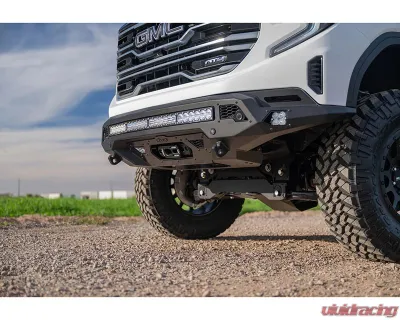 Addictive Dessert Designs Stealth Fighter Front Bumper GMC Sierra 1500 2022-2025 - F570152980103