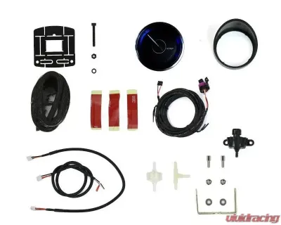 ProSport 2-1/16" Crystal Series Blue/White Electric Boost Gauge - 216CLSNWABOU-R.PSI