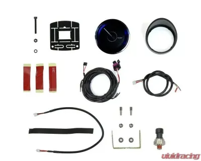 ProSport 2-1/16" Crystal Blue/White Oil Pressure Gauge - 216CLSNWAOPU-R.PSI