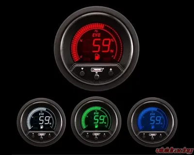ProSport 2-1/16" Premium Evo Electrical Fuel Level Gauge - 216EVOFL-PK-R