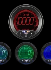 ProSport 3-3/8" Premium EVO Series Tachometer with Peak/Warning                                     - 338EVOTA-PK - Image 2