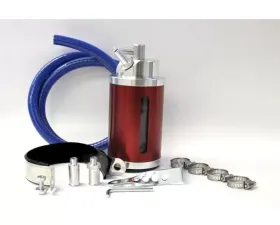 ProSport Aluminum Oil Catch Can Red
