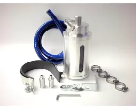 ProSport Aluminum Oil Catch Can Silver