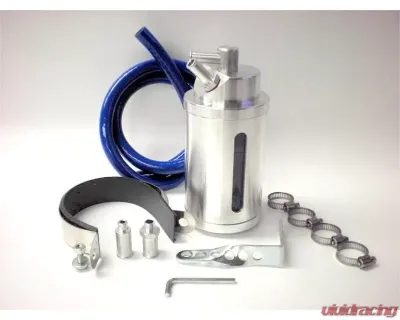ProSport Aluminum Oil Catch Can Silver - JJ-CT-047-4