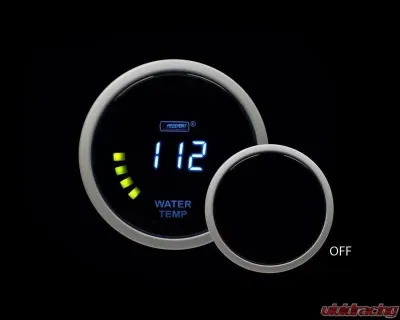 ProSport 2-1/16" Digital Water Temperature Gauge - PSWTLCD-NEW.F