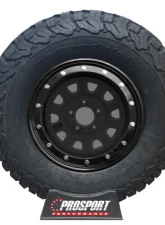 ProSport 1pcs 15" Black Simulated Beadlocks Hubcap Ring                                     - BLS1 - Image 8