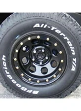 ProSport 1pcs 15" Black Simulated Beadlocks Hubcap Ring                                     - BLS1 - Image 5