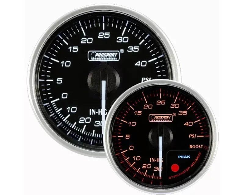 ProSport 2-1/16" Supreme Series Electrical Boost Gauge - 216CLSDWABOU-R