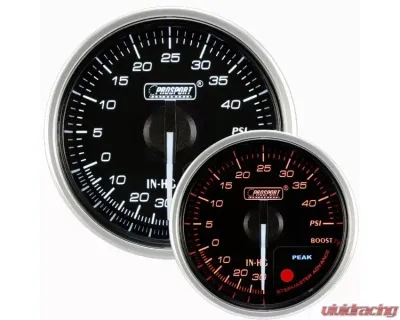 ProSport 2-1/16" Supreme Series Electrical Boost Gauge - 216CLSDWABOU-R