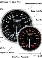 ProSport 2-1/16" Supreme Series Electrical Boost Gauge                                     - 216CLSDWABOU-R - Image 3