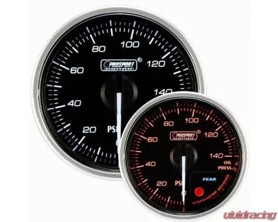 ProSport 2-1/16" Supreme Series Electrical Oil Pressure Gauge - 216CLSDWAOPU-R