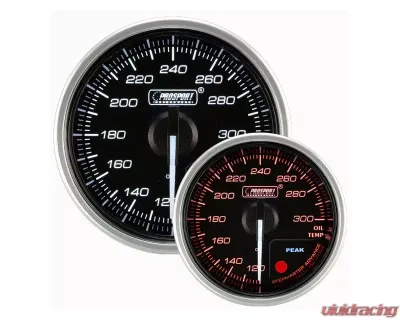 ProSport 2-1/16" Supreme Electrical Oil Temperature Gauge - 216CLSDWAOTU-R
